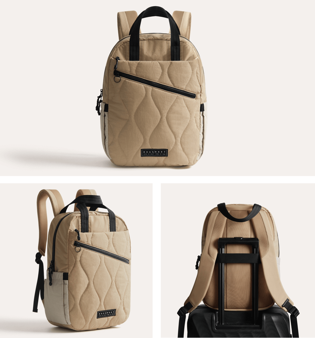 Bagsmartフェザーライトバッグ【新品・送料無料・３営業日以内に発送】